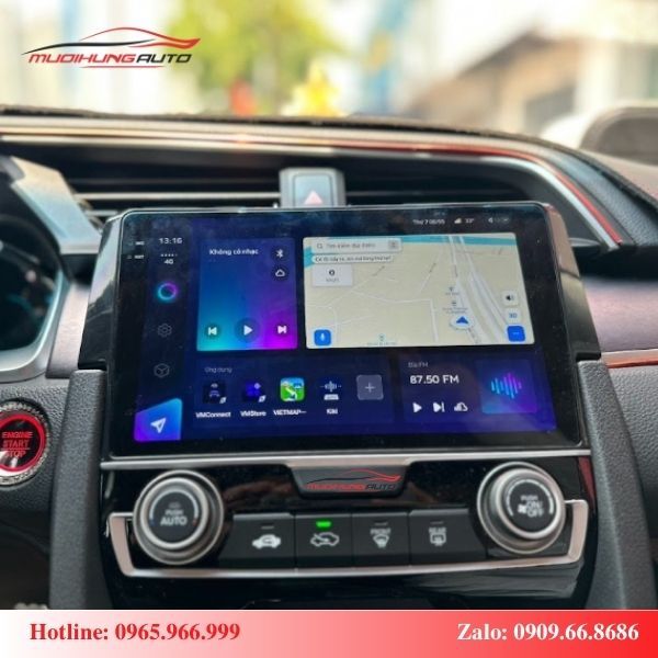 Màn Hình Android Xe Honda Civic