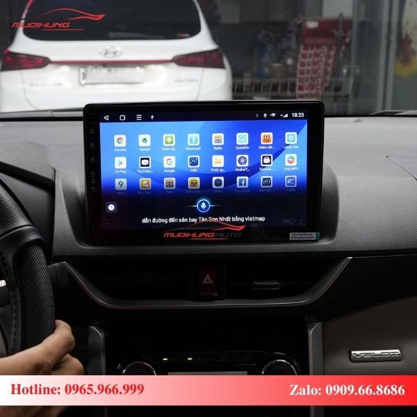 Màn hình Android xe Toyota Veloz Cross điều khiển bằng giọng nói