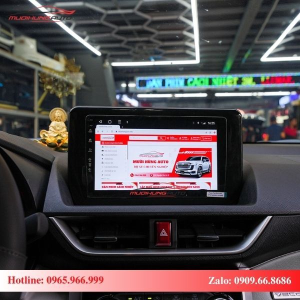 Màn hình Android xe Toyota Veloz Cross giải trí đa phương tiện