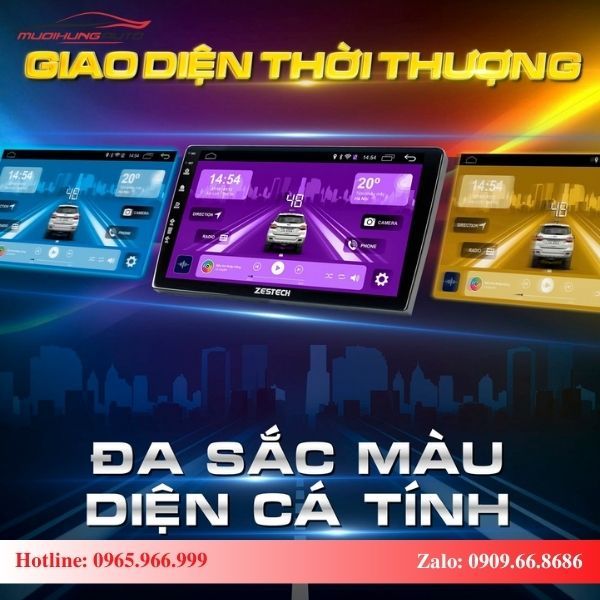 Màn hình Android Zestech xe Hyundai Stargazer