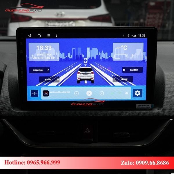 Màn hình Android Zestech xe Toyota Veloz Cross