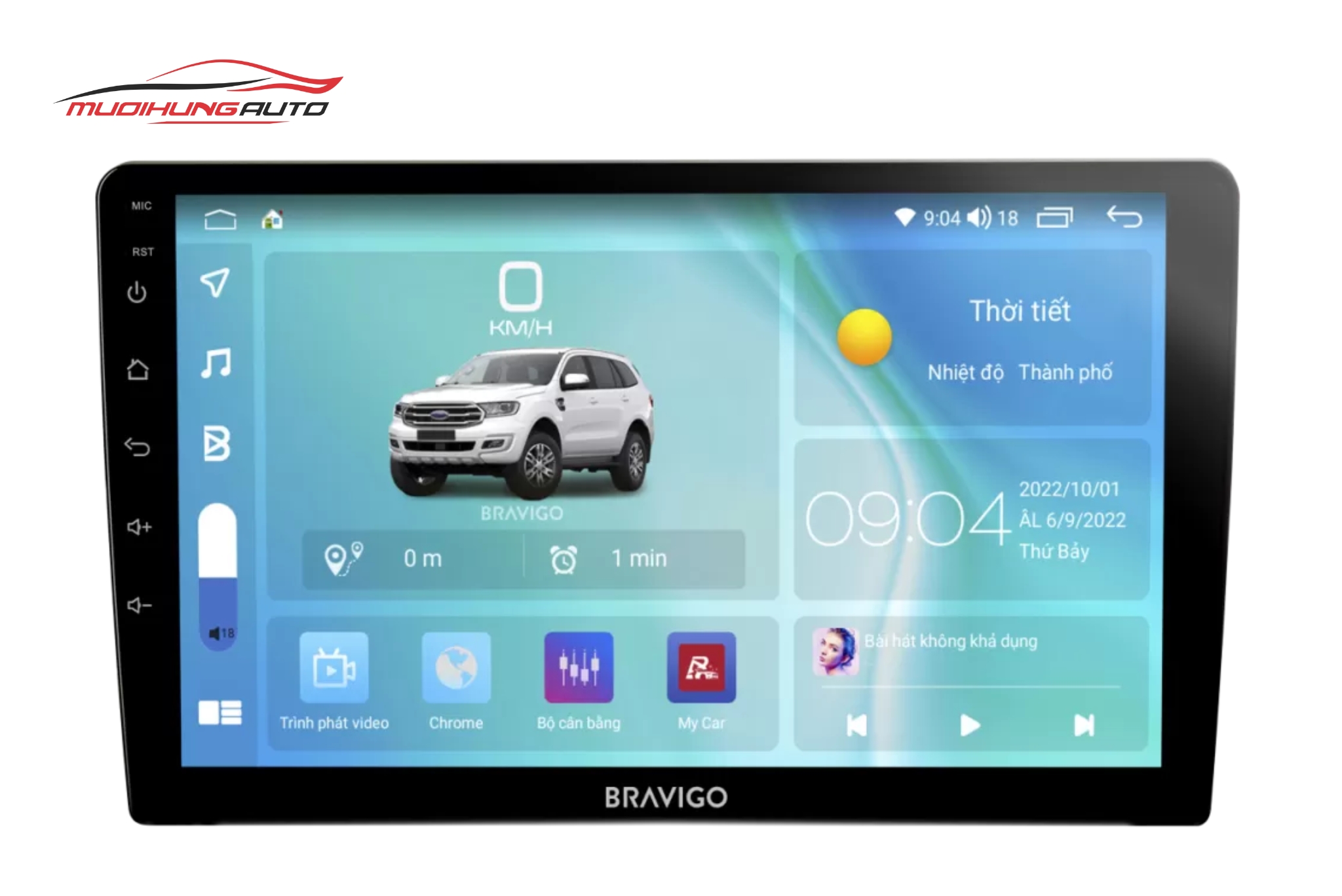 Màn hình Bravigo cho xe Honda CR-V 2024