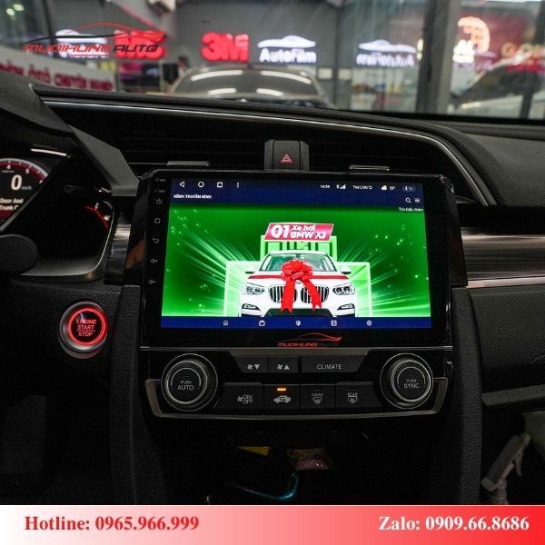 Màn hình cảm ứng Full HD sắc nét