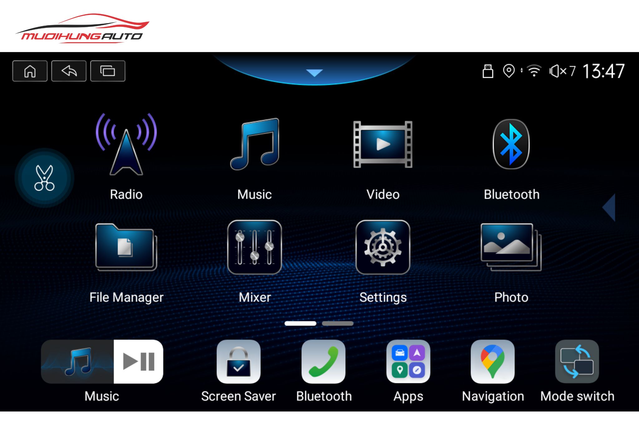 Màn hình cho ô tô Alpine INE-AX809