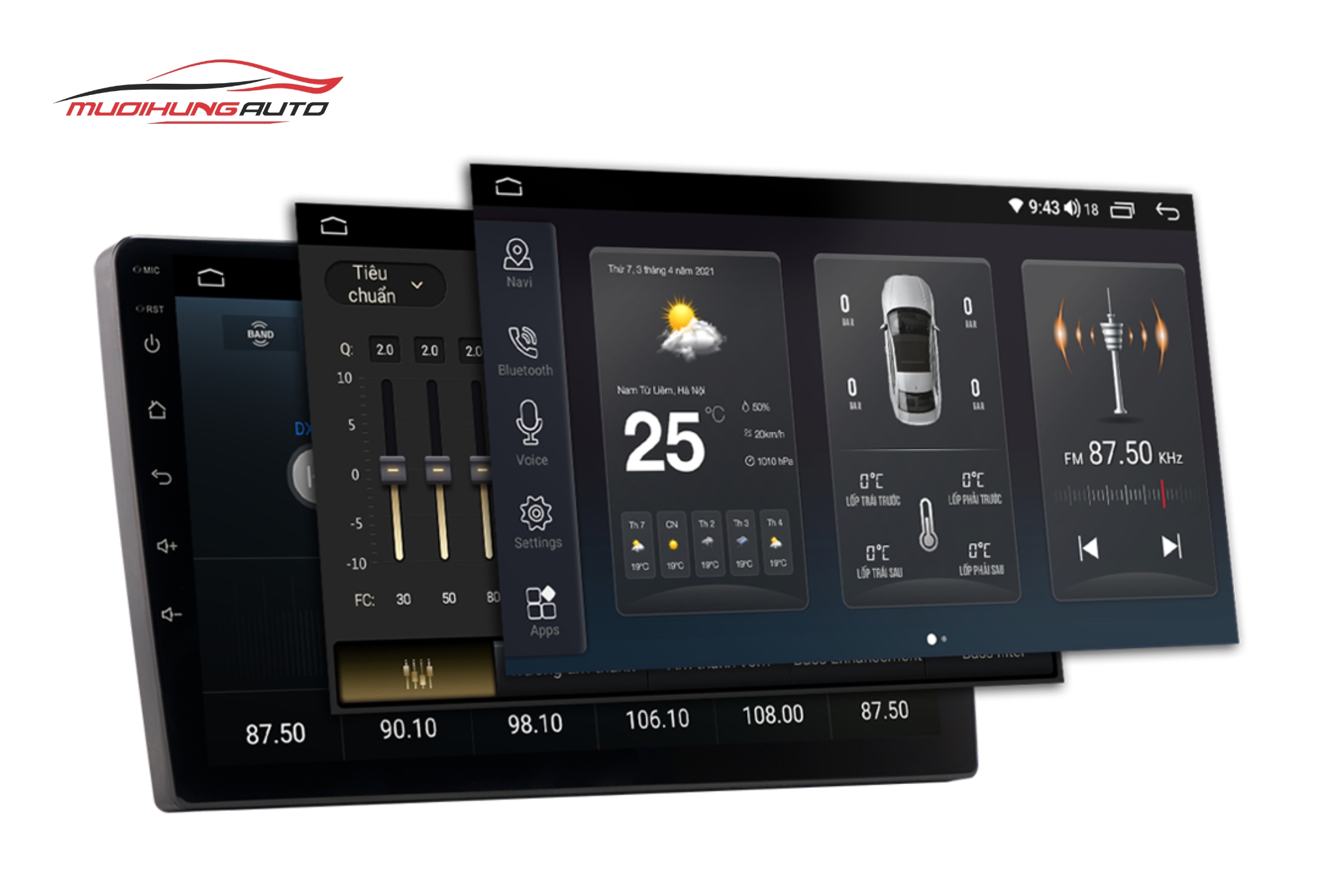 Màn hình ICAR Elliview cho xe Honda CR-V 2024