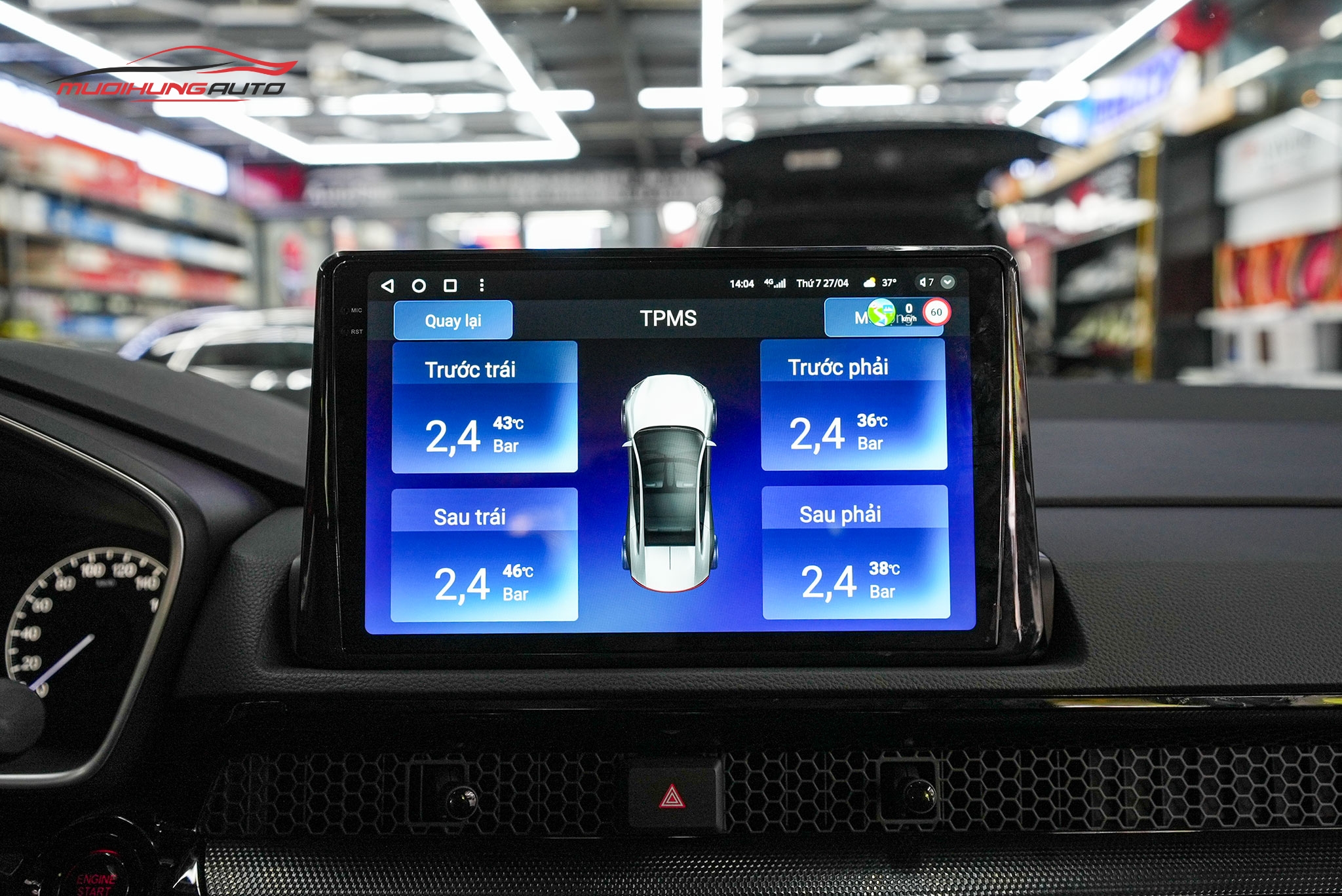 Màn hình ô tô Honda CR-V 2024