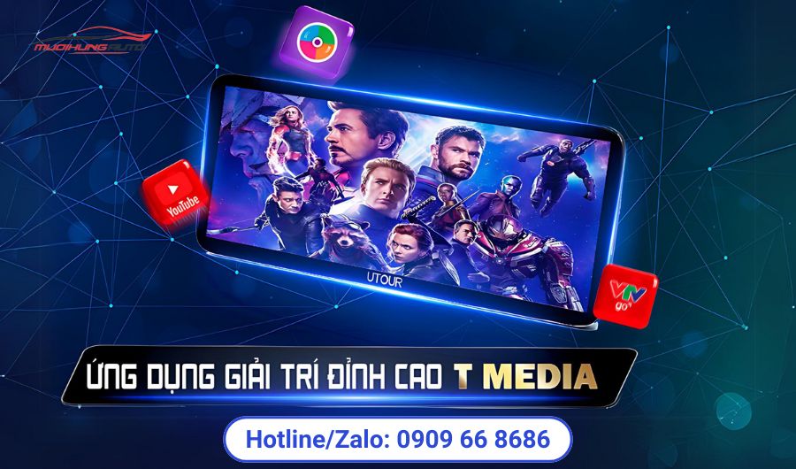 Màn hình ô tô UTOUR AI ADAS US-i12