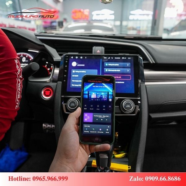 Màn hình Teyes cho xe Honda Civic