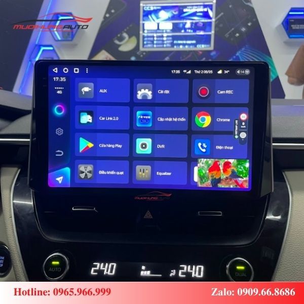 Màn hình Teyes cho xe Toyota Altis
