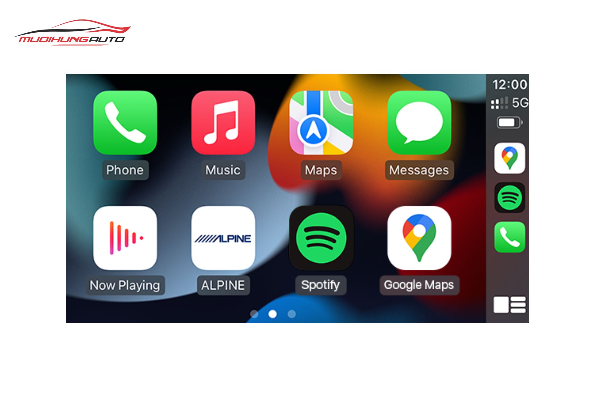 Màn hình xe hơi Alpine INE-AW409S