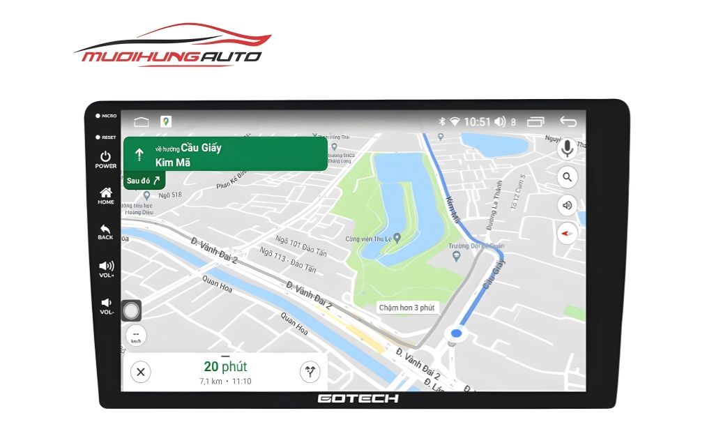 Màn hình xe hơi GC6