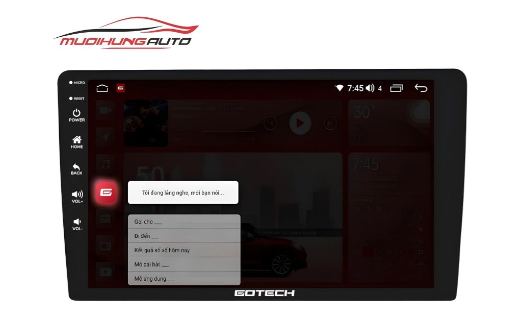 Màn hình xe hơi Gotech GC6