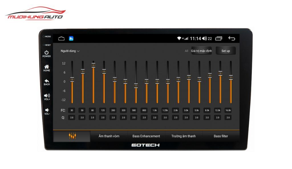 Màn hình xe hơi Gotech GT360