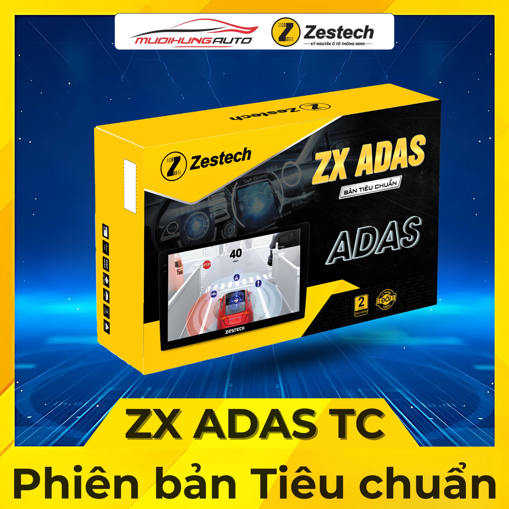 Màn hình Zestech ZX ADAS Tiêu chuẩn
