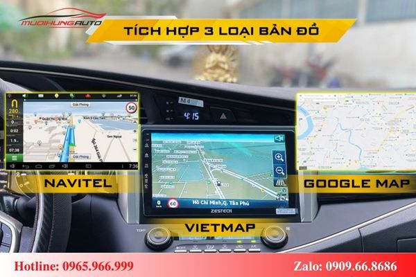 Màn hình Zestech ZX10 bản tiêu chuẩn