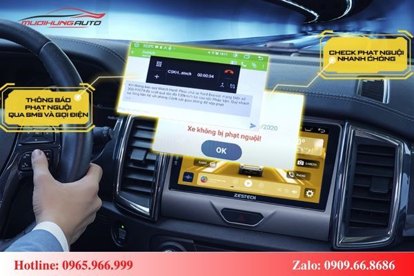 Màn hình Zestech ZX10 bản tiêu chuẩn