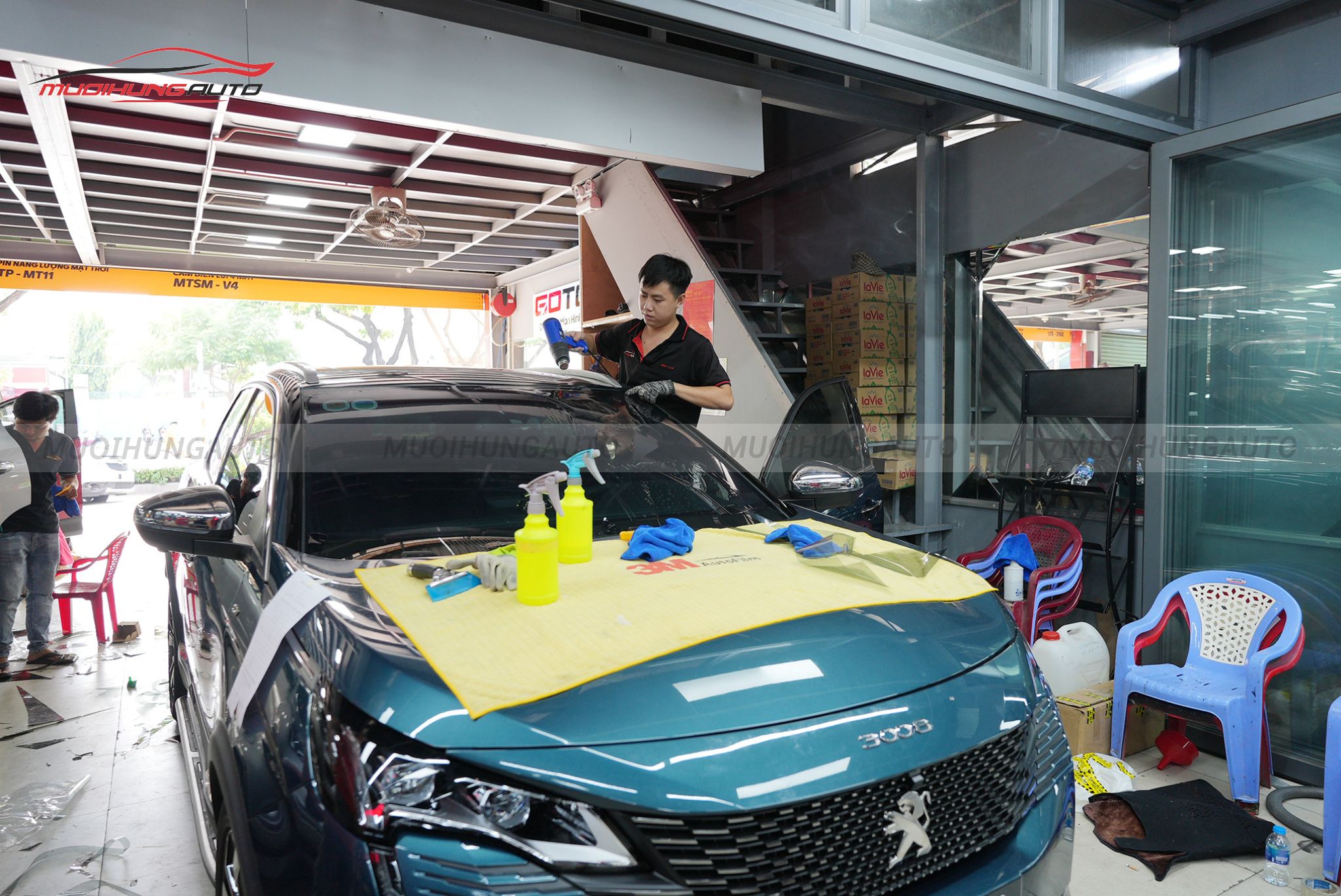 Phim cách nhiệt 3M chính hãng Peugeot 3008