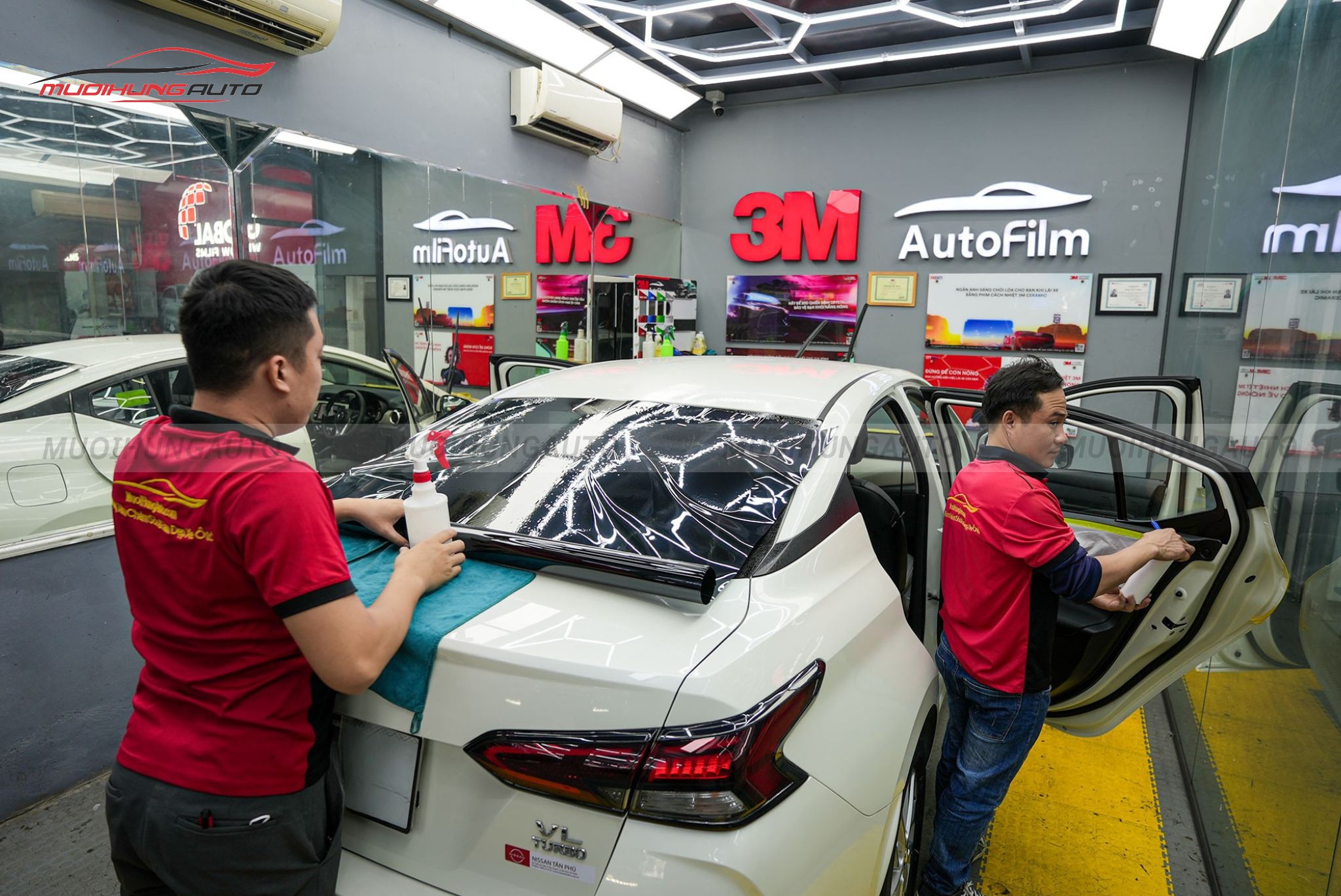 Phim cách nhiệt 3M cho Nissan Almera 2023