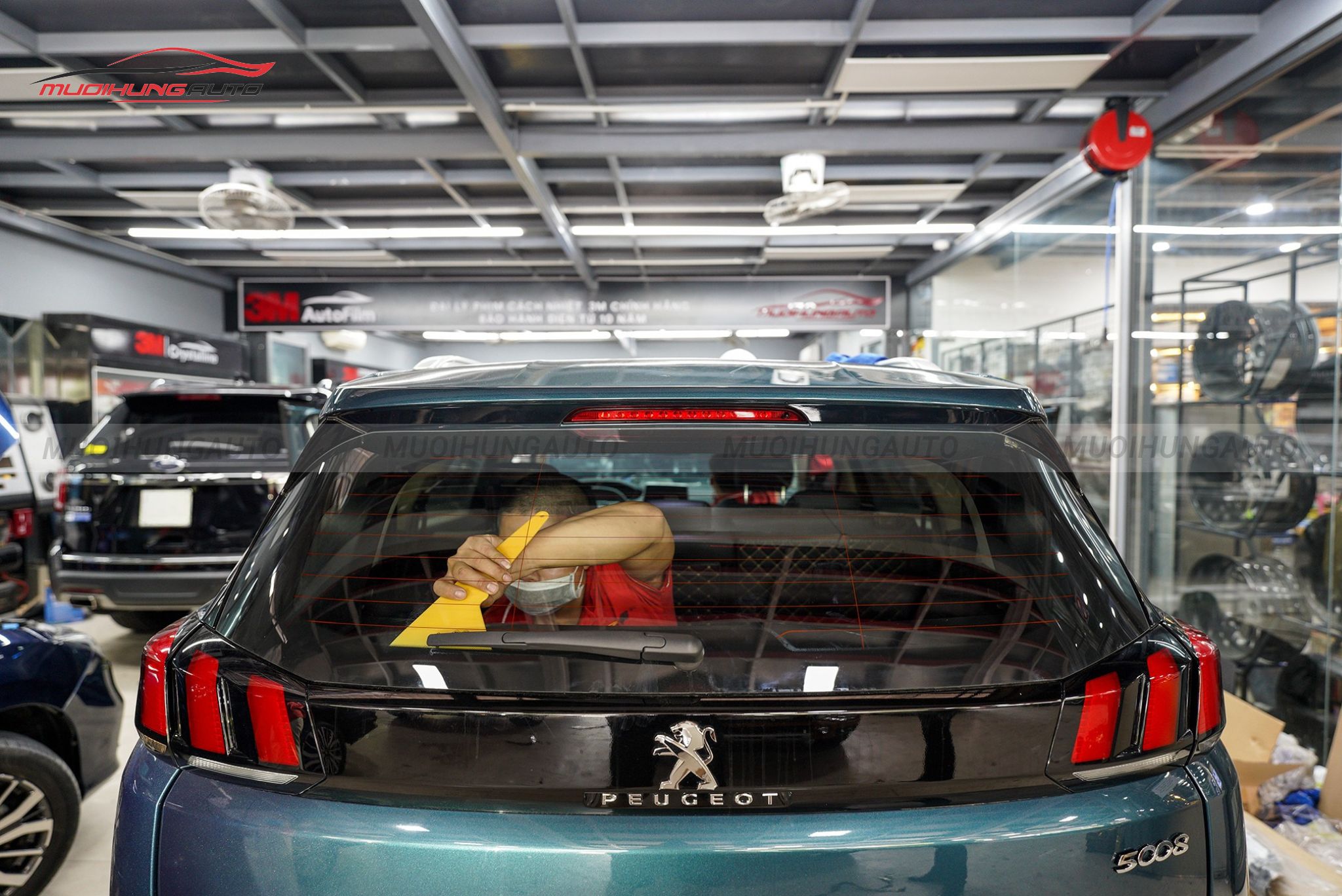 Phim cách nhiệt 3M cho xe Peugeot 5008