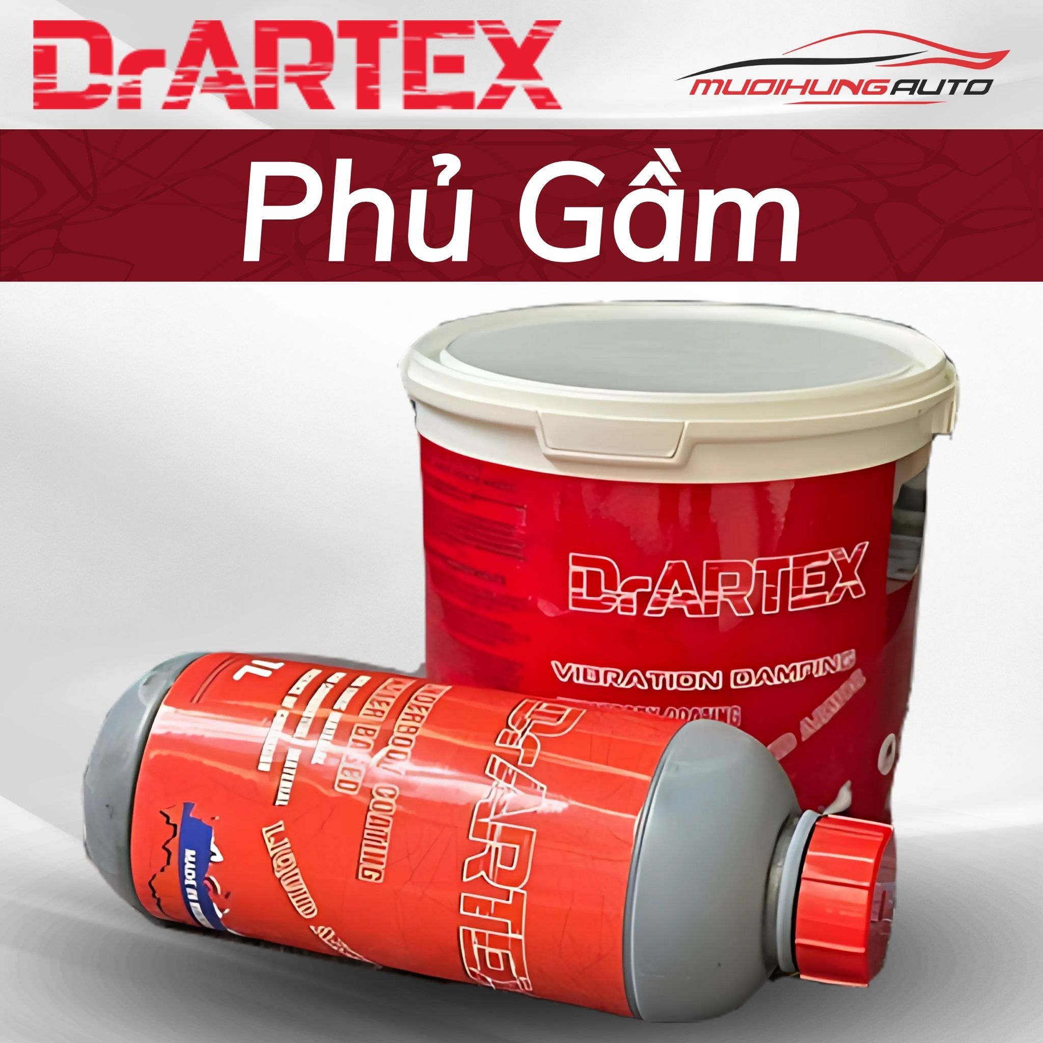 Phủ gầm cách âm DrARTEX Liquid Armor