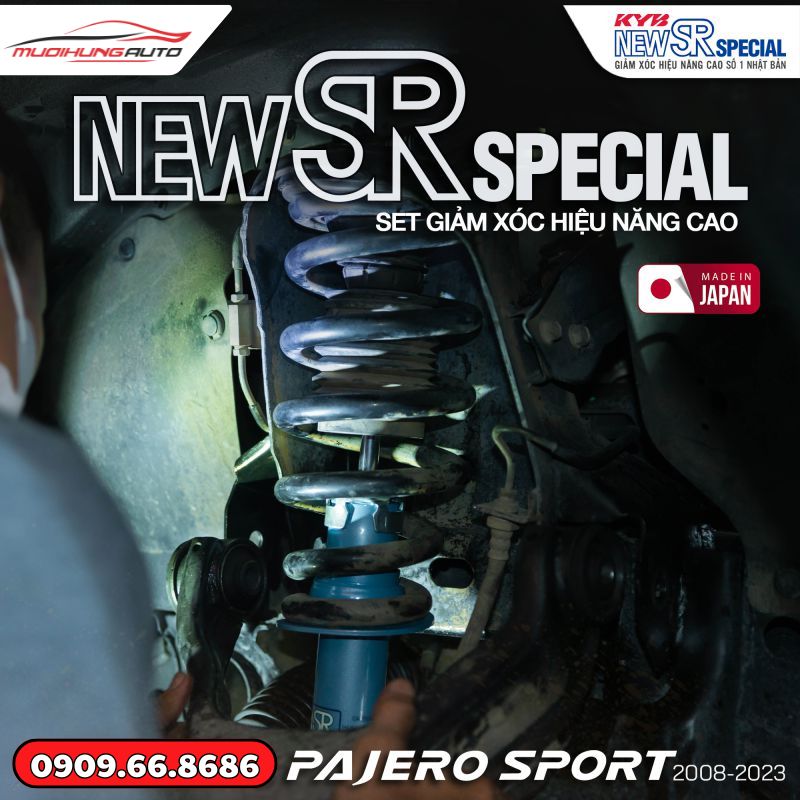 Phuộc ô tô KYB Pajero Sport
