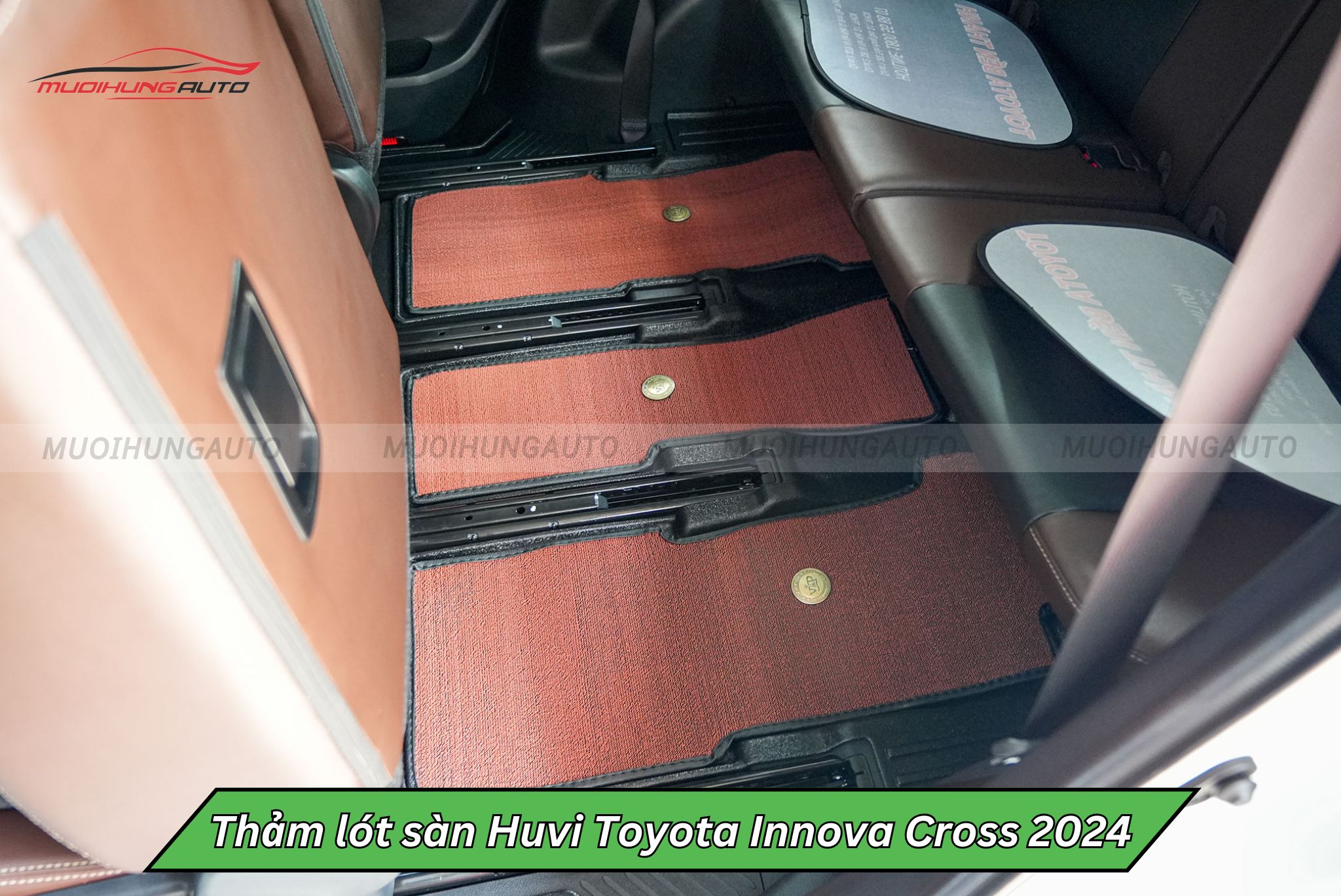 Thảm lót sàn Huvi cho Toyota Innova Cross 2024