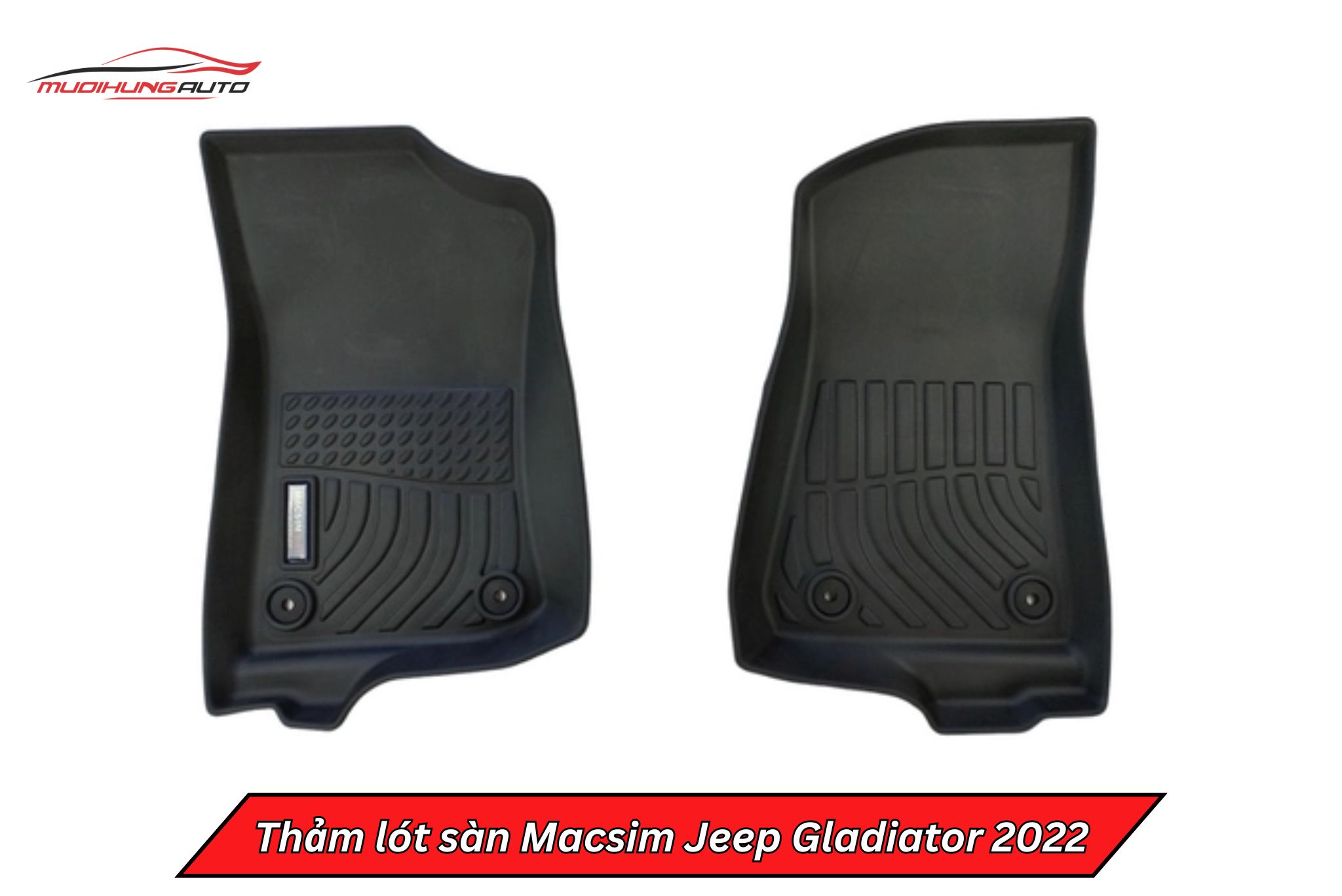 Thảm lót chân Macsim xe Jeep Gladiator 2022