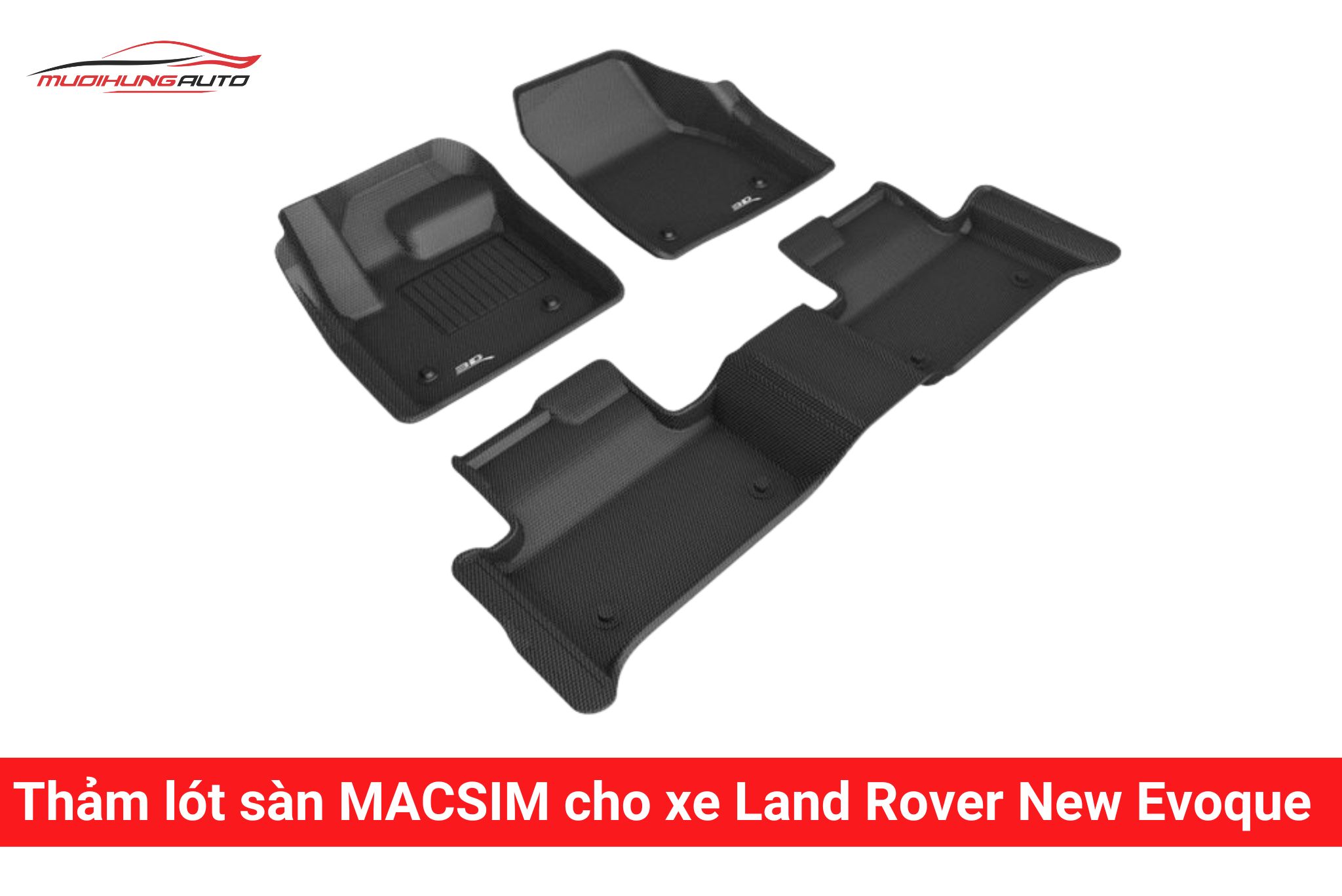 Thảm lót sàn 3D Kagu Maxpider cho xe Land Rover New Evoque