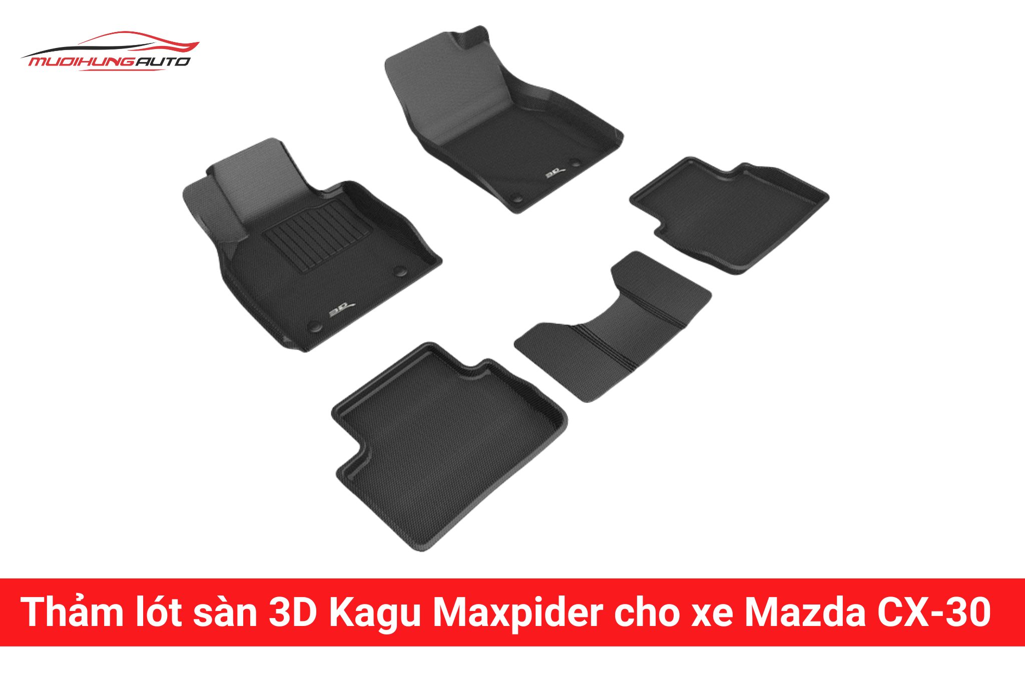 Thảm lót sàn 3D Kagu Maxpider cho xe Mazda CX-30