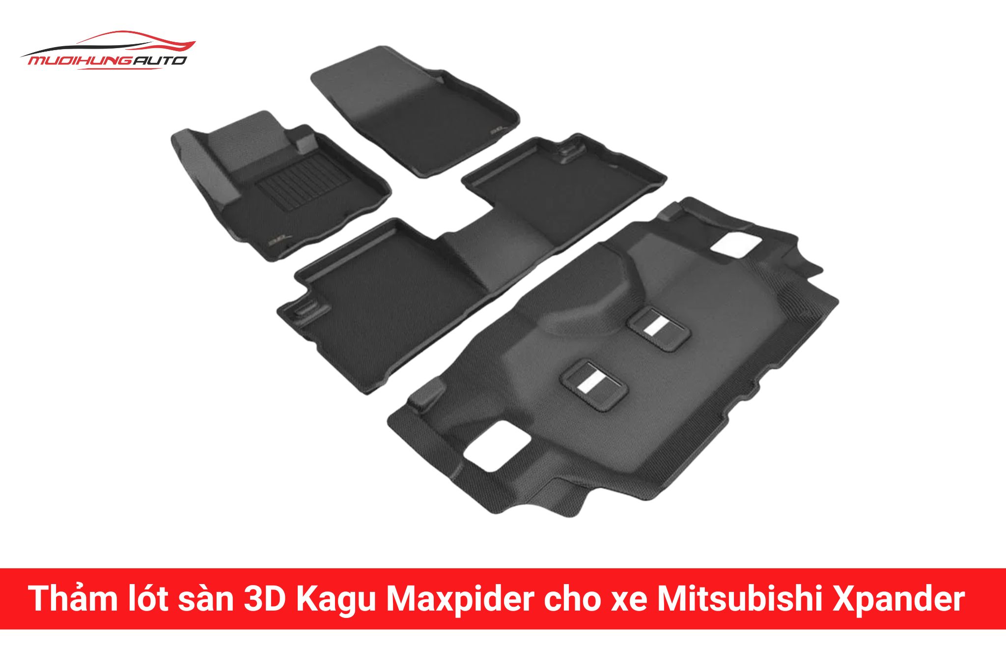 Thảm lót sàn 3D KAGU Maxpider cho xe Mitsubishi Xpander