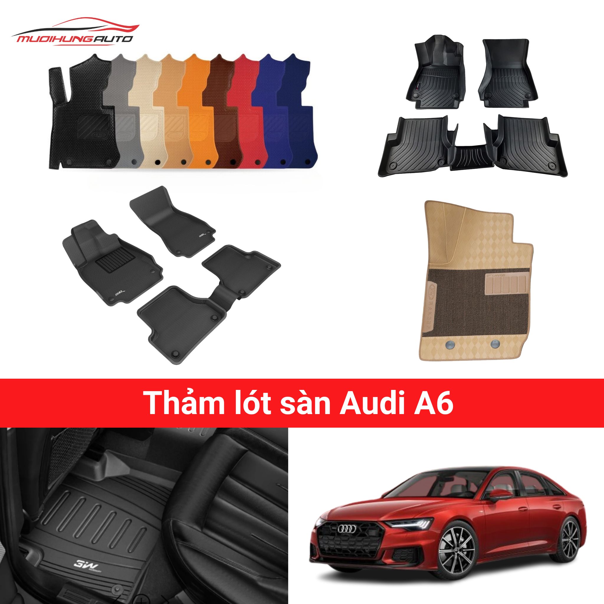 Thảm lót sàn Audi A6