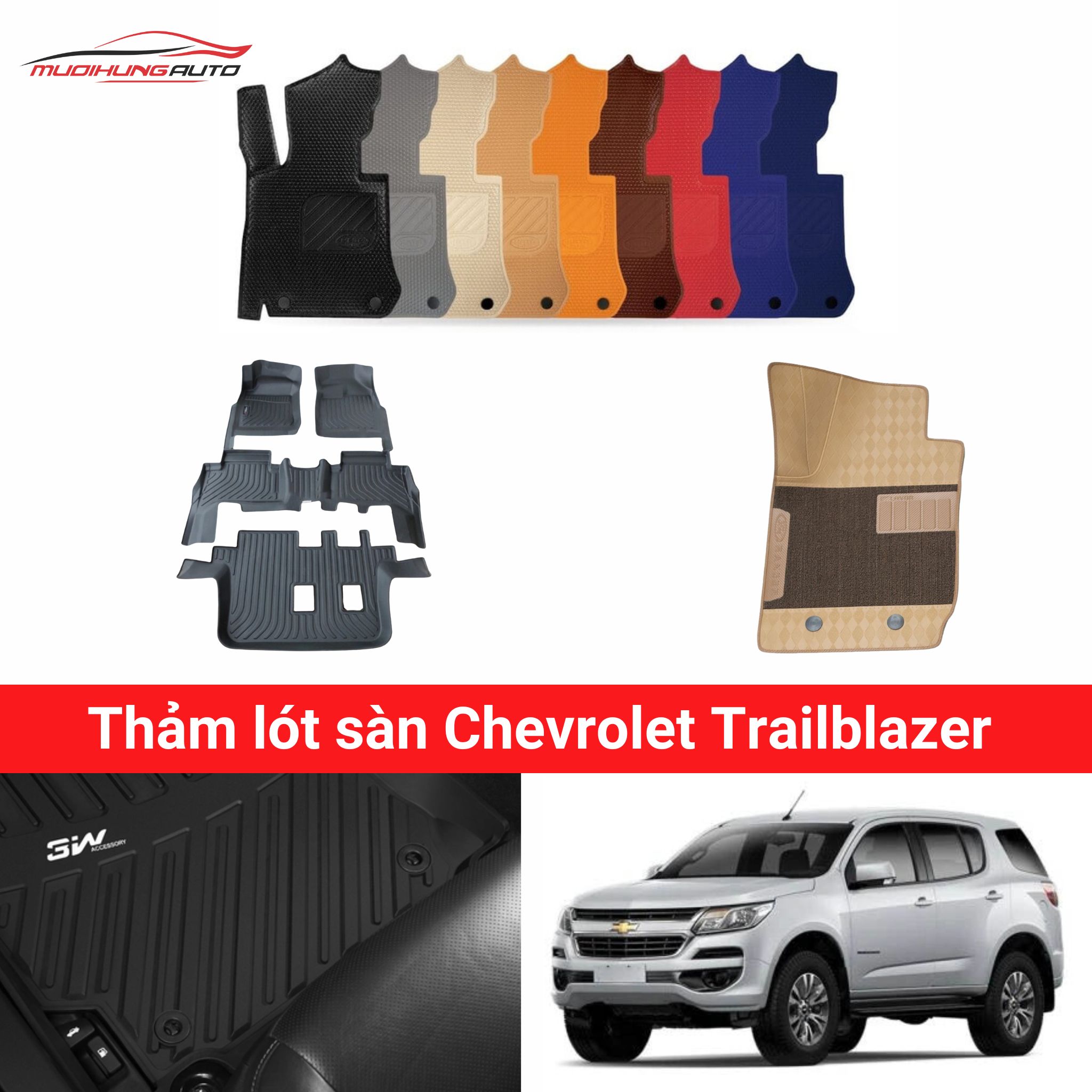 Thảm lót sàn Chevrolet Trailblazer