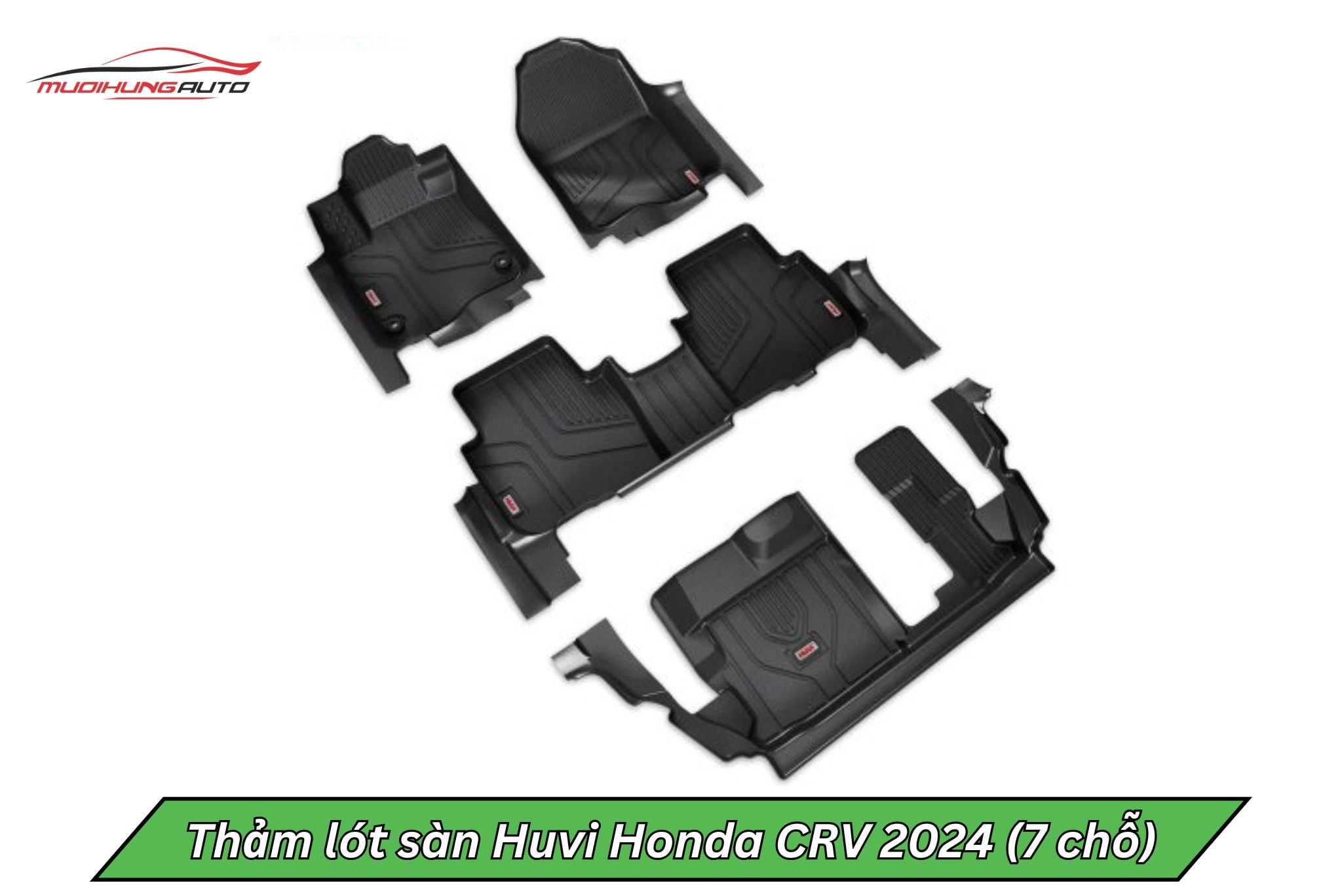 Thảm lót sàn Huvi cho ô tô Honda CRV 2024 (7 chỗ)