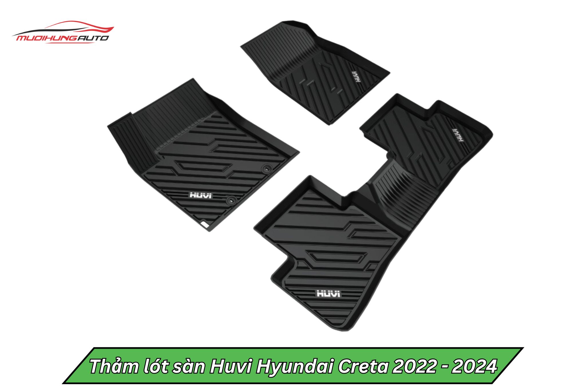 Thảm lót sàn Huvi cho xe Hyundai Creta 2022 - 2024
