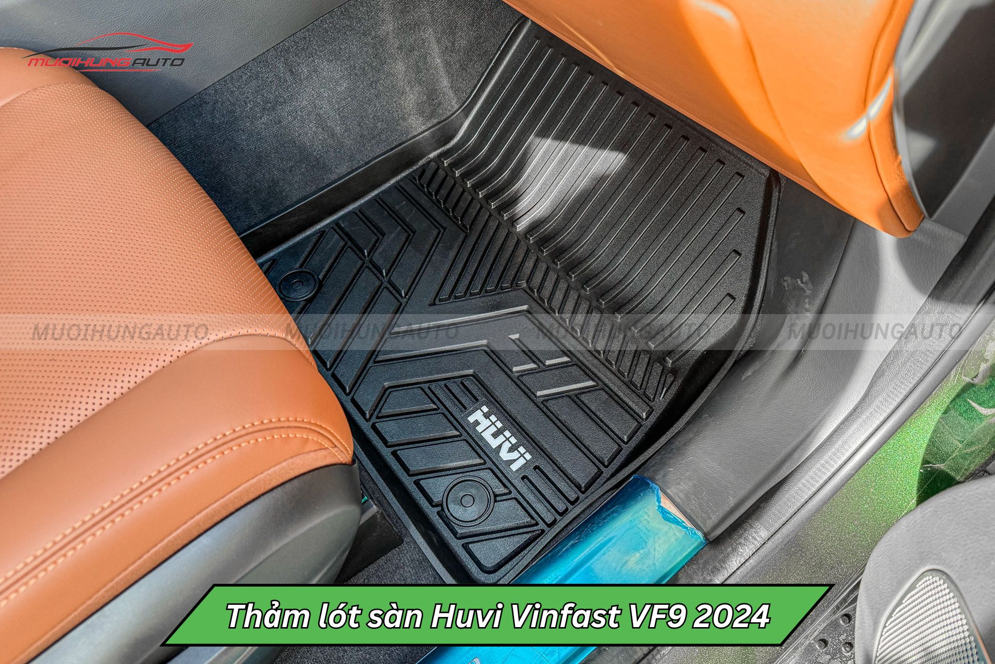 Thảm lót sàn Huvi cho xe Vinfast VF9 2024