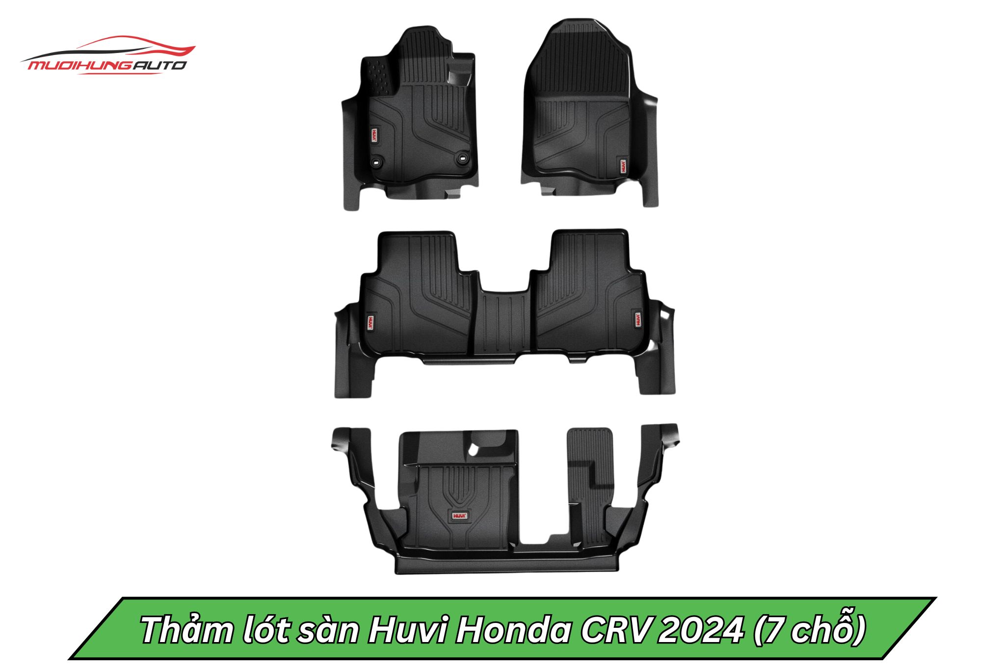 Thảm lót sàn Huvi ô tô Honda CRV 2024 (7 chỗ)