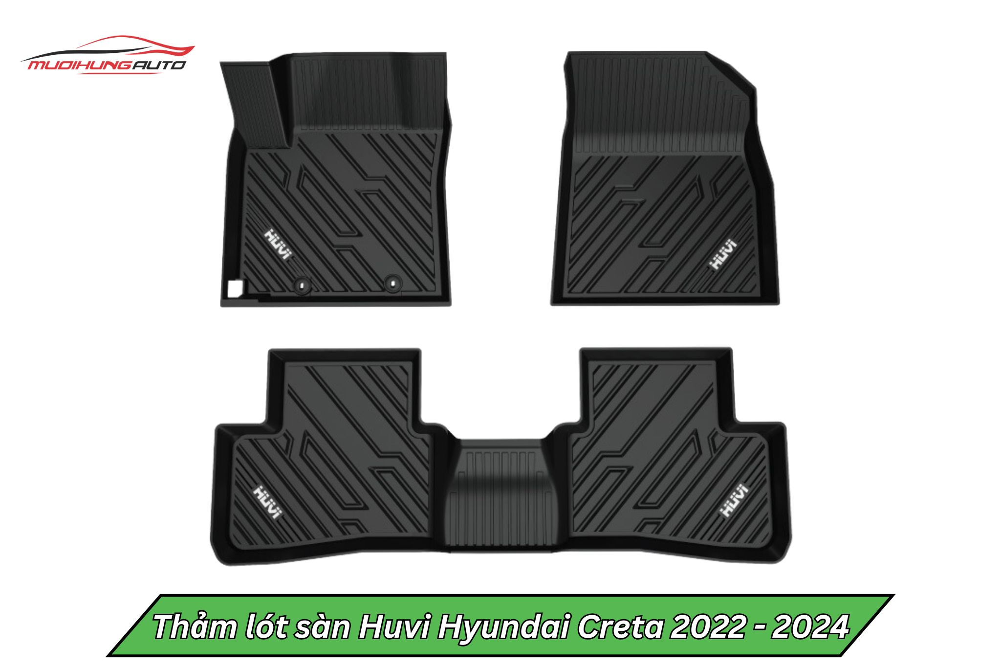 Thảm lót sàn Huvi ô tô Hyundai Creta 2022 - 2024