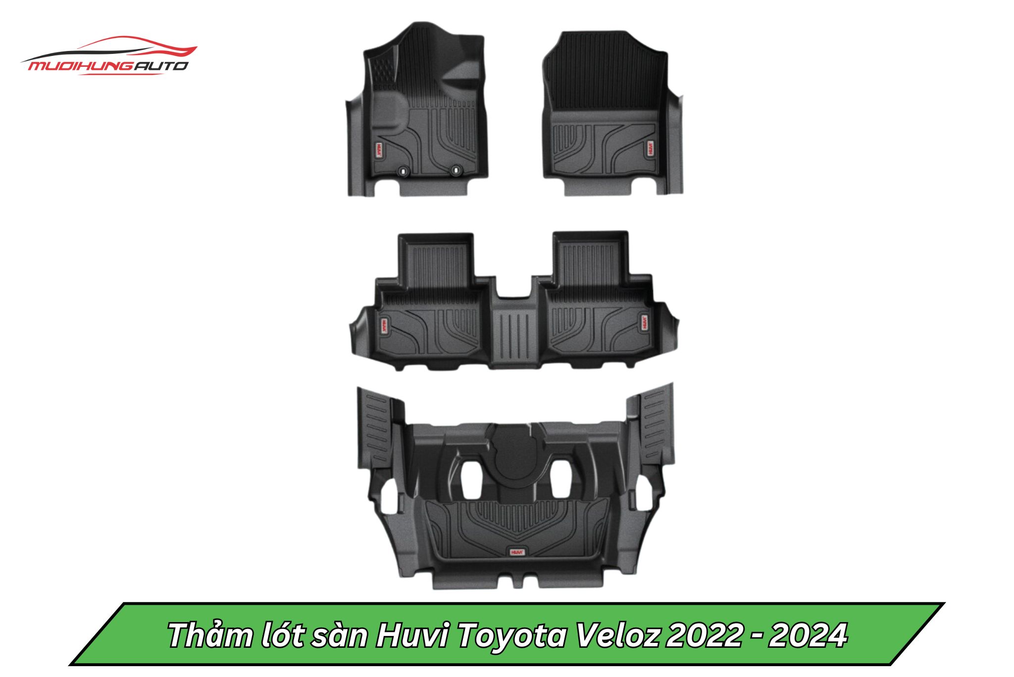Thảm lót sàn Huvi ô tô Toyota Veloz 2022 - 2024