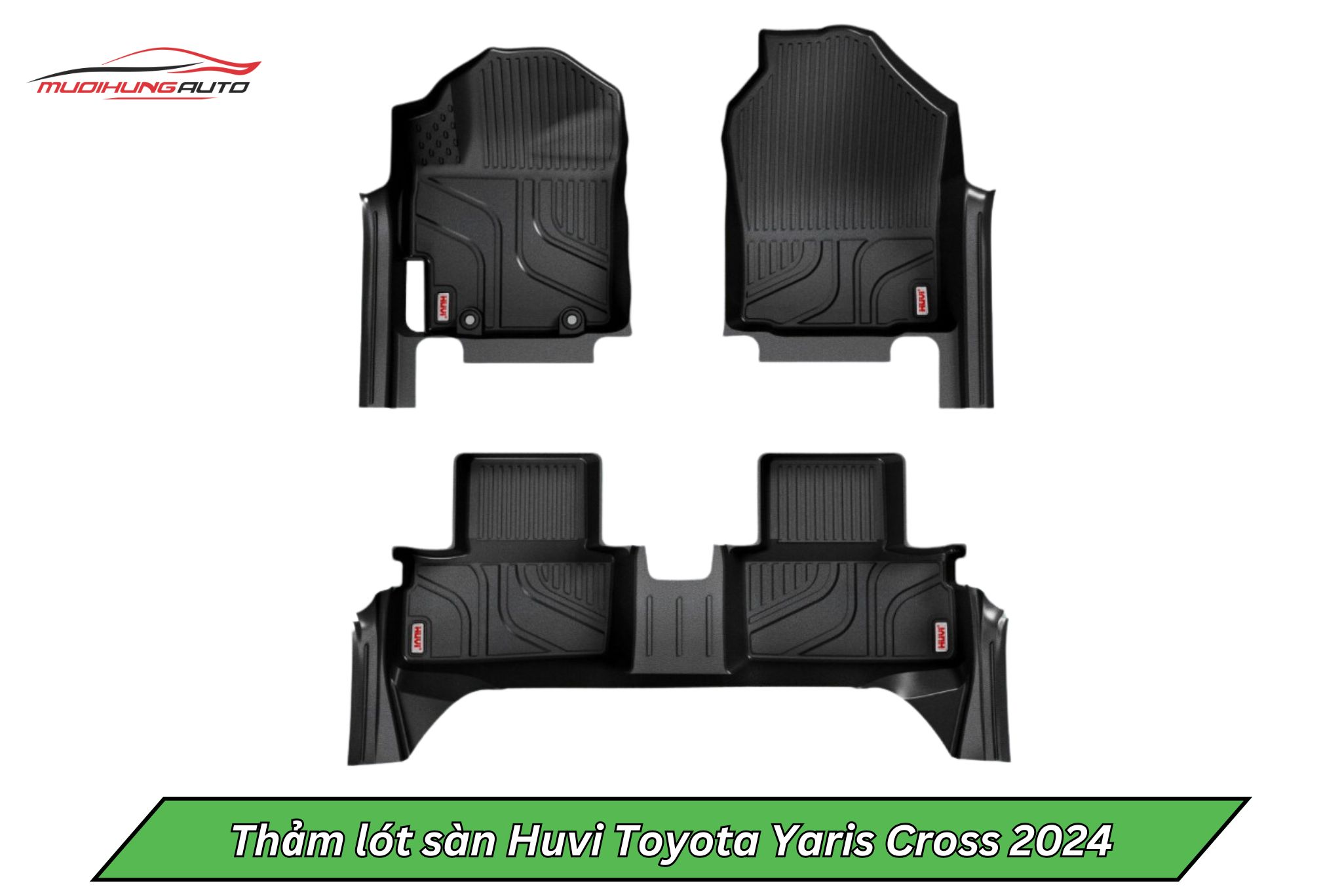 Thảm lót sàn Huvi ô tô Toyota Yaris Cross 2024