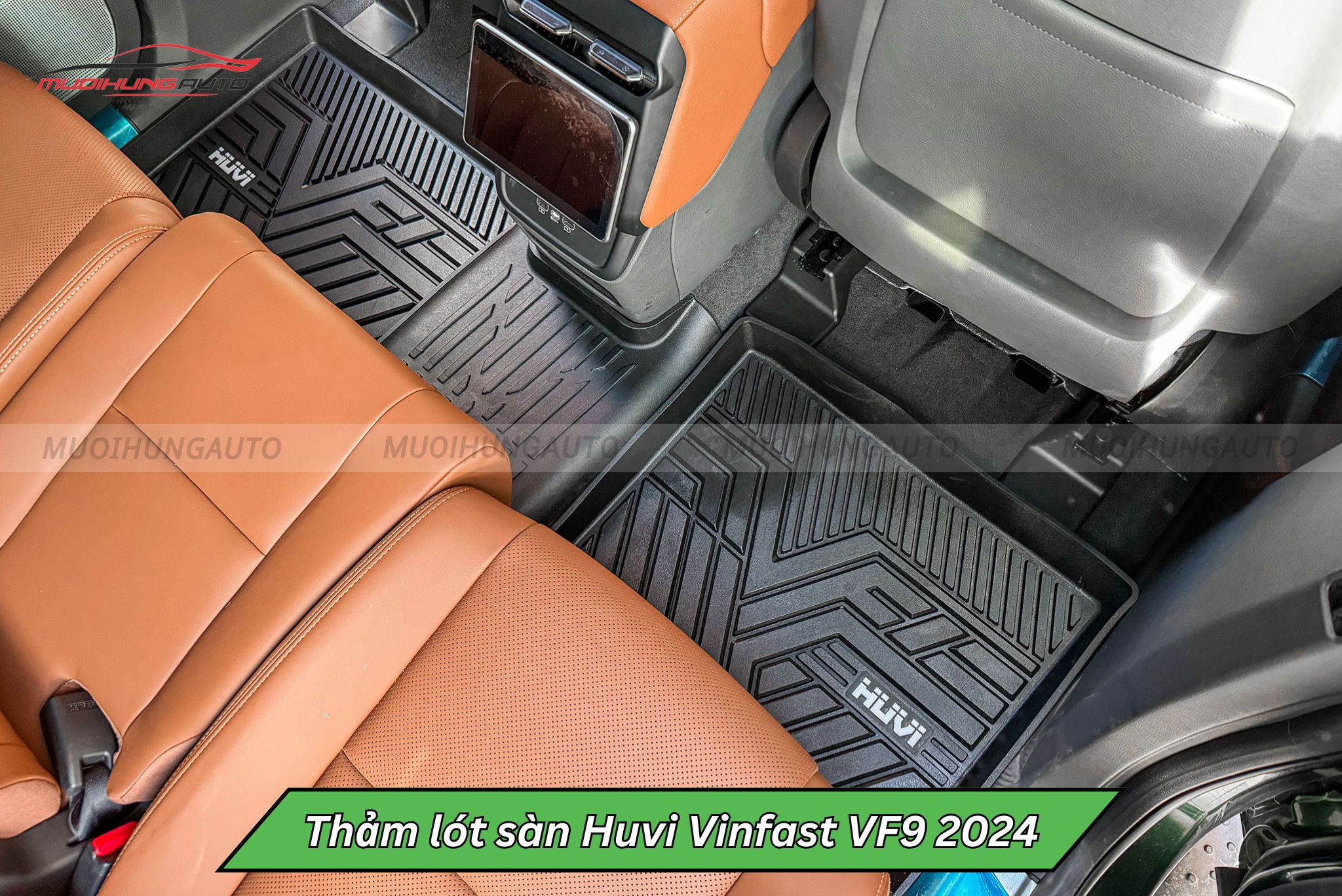 Thảm lót sàn Huvi xe hơi Vinfast VF9 2024