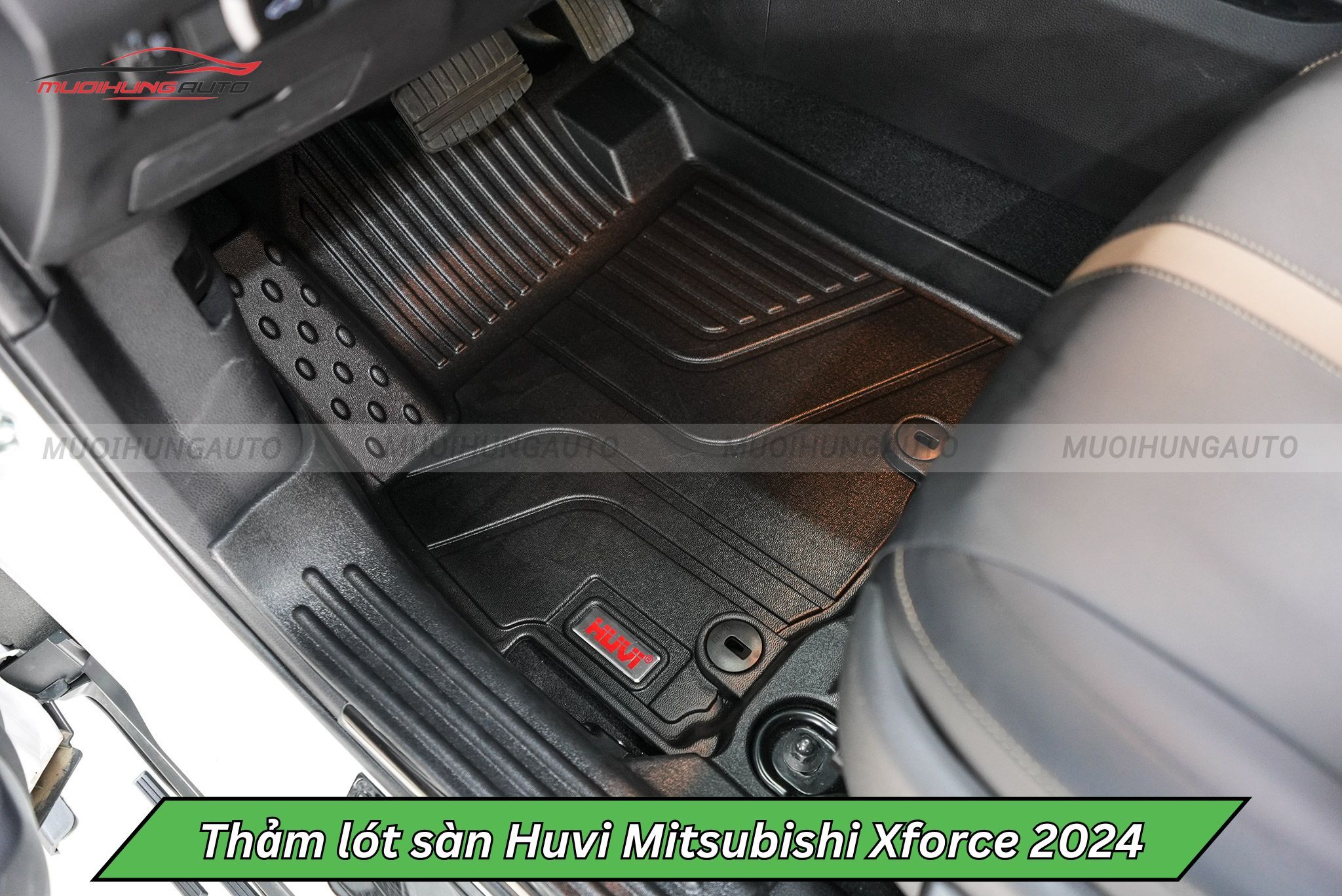 Thảm lót sàn Huvi xe Mitsubishi Xforce 2024