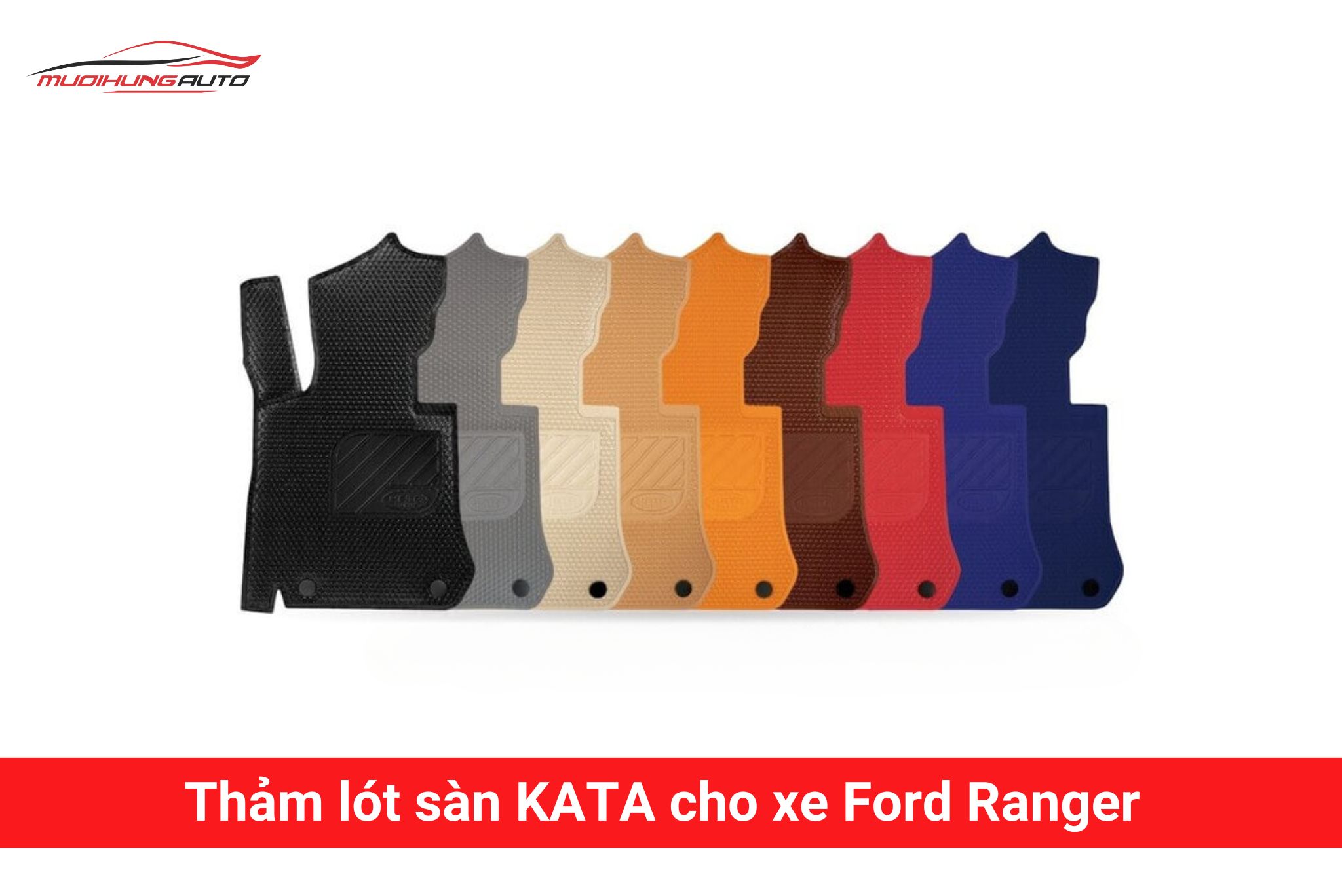 Thảm lót sàn KATA cho xe Ford Ranger