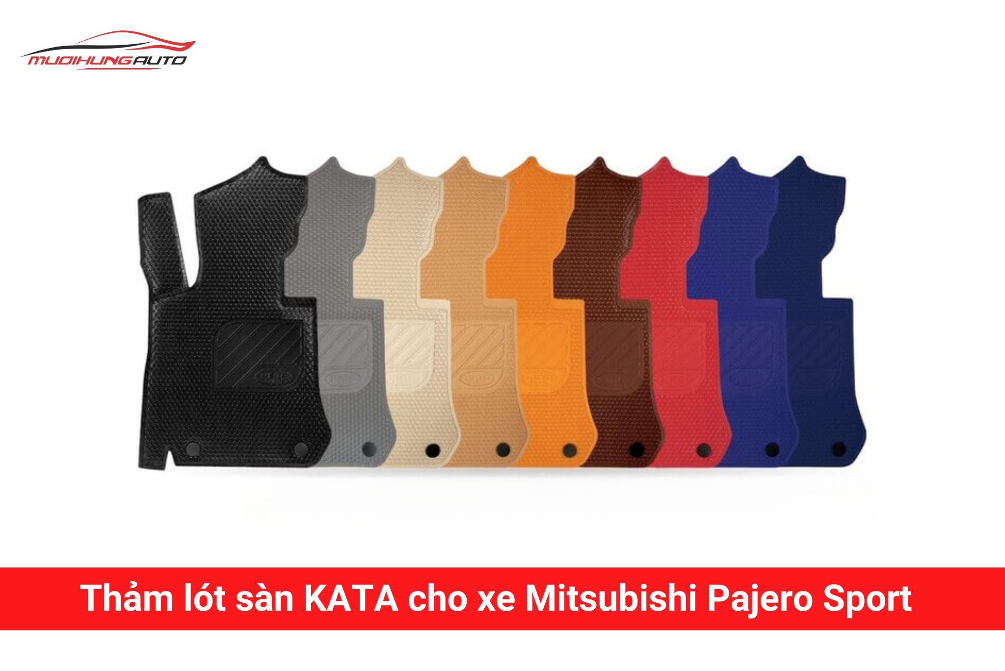 Thảm lót sàn KATA cho xe Mitsubishi Pajero Sport
