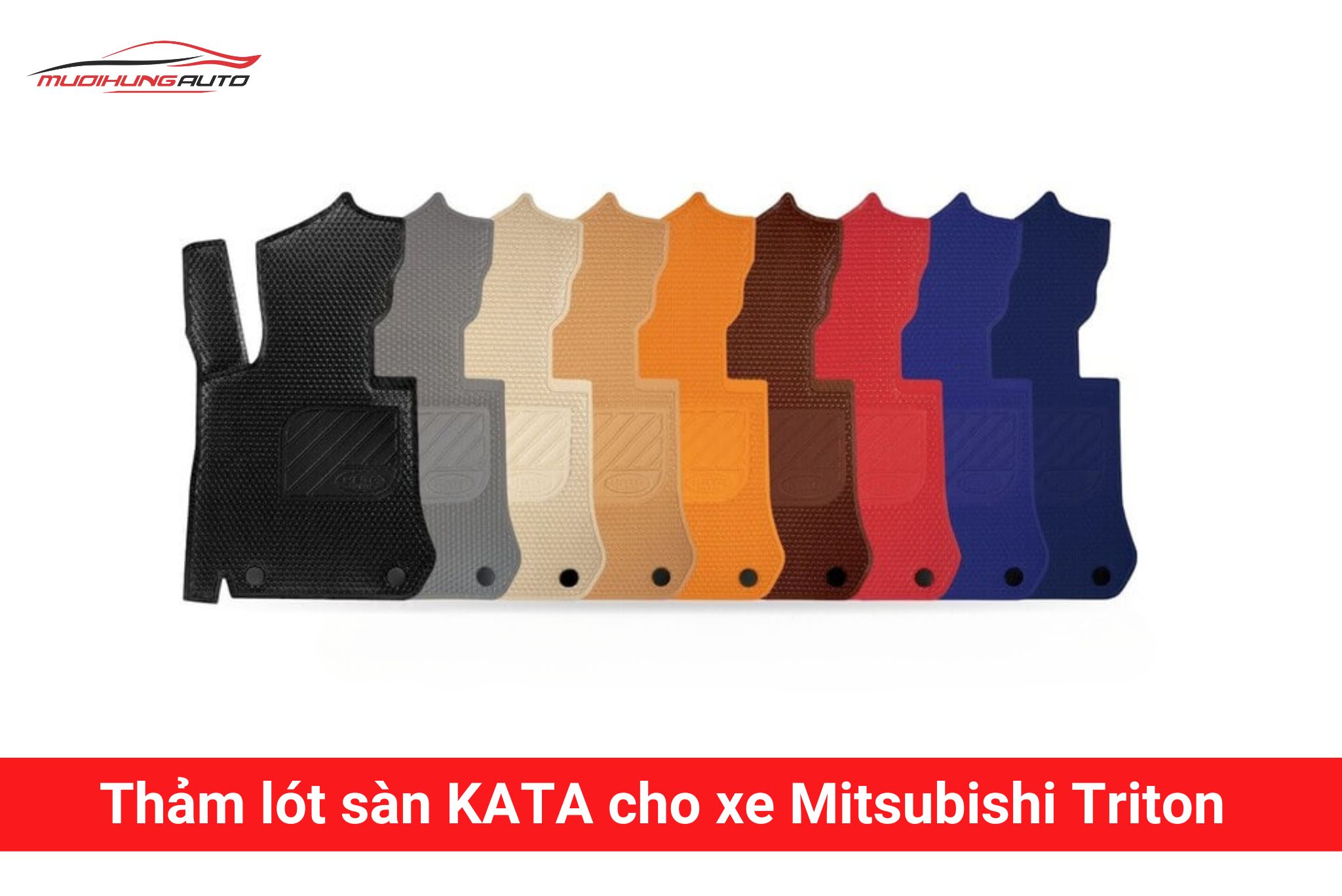 Thảm lót sàn KATA cho xe Mitsubishi Triton