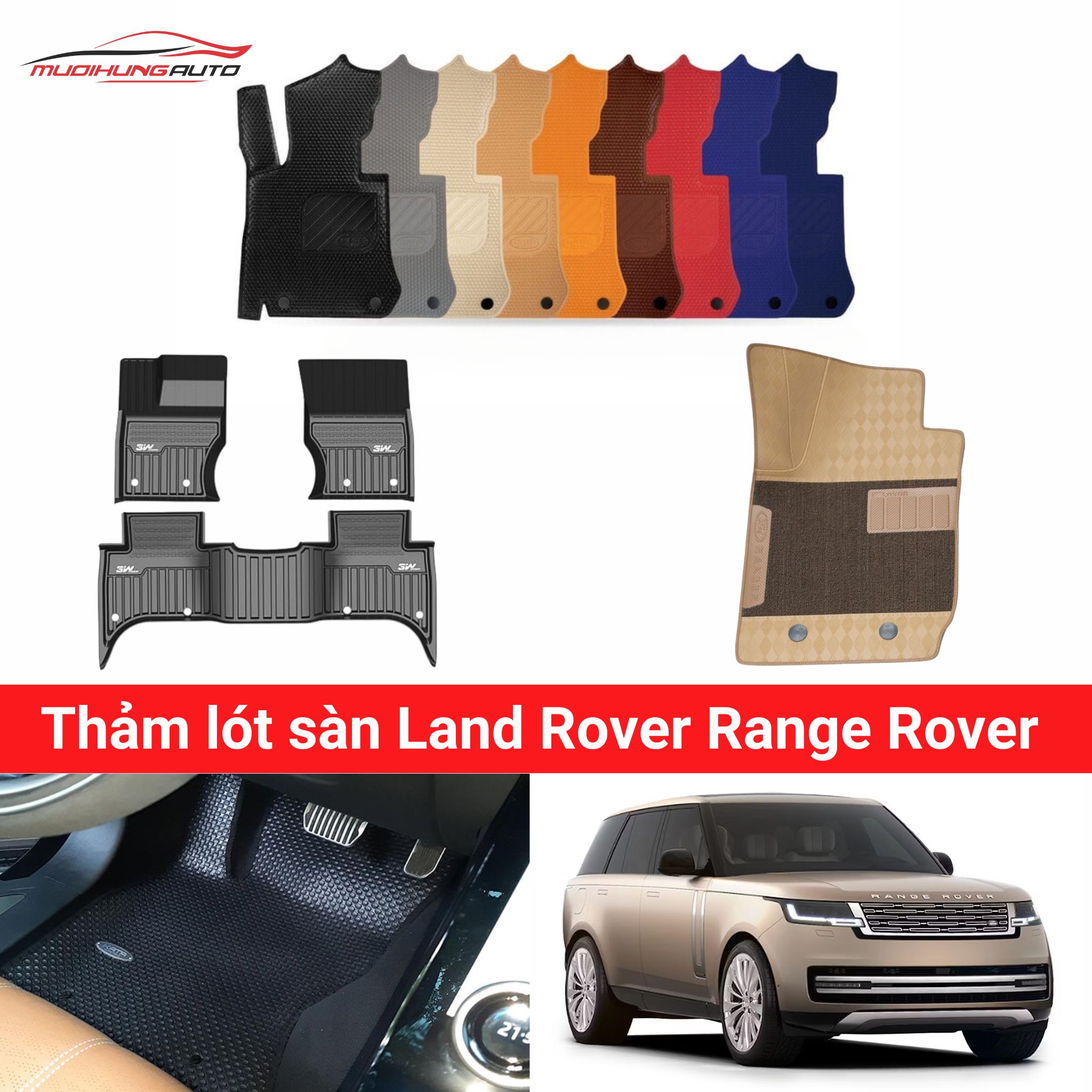 Thảm lót sàn Land Rover Range Rover