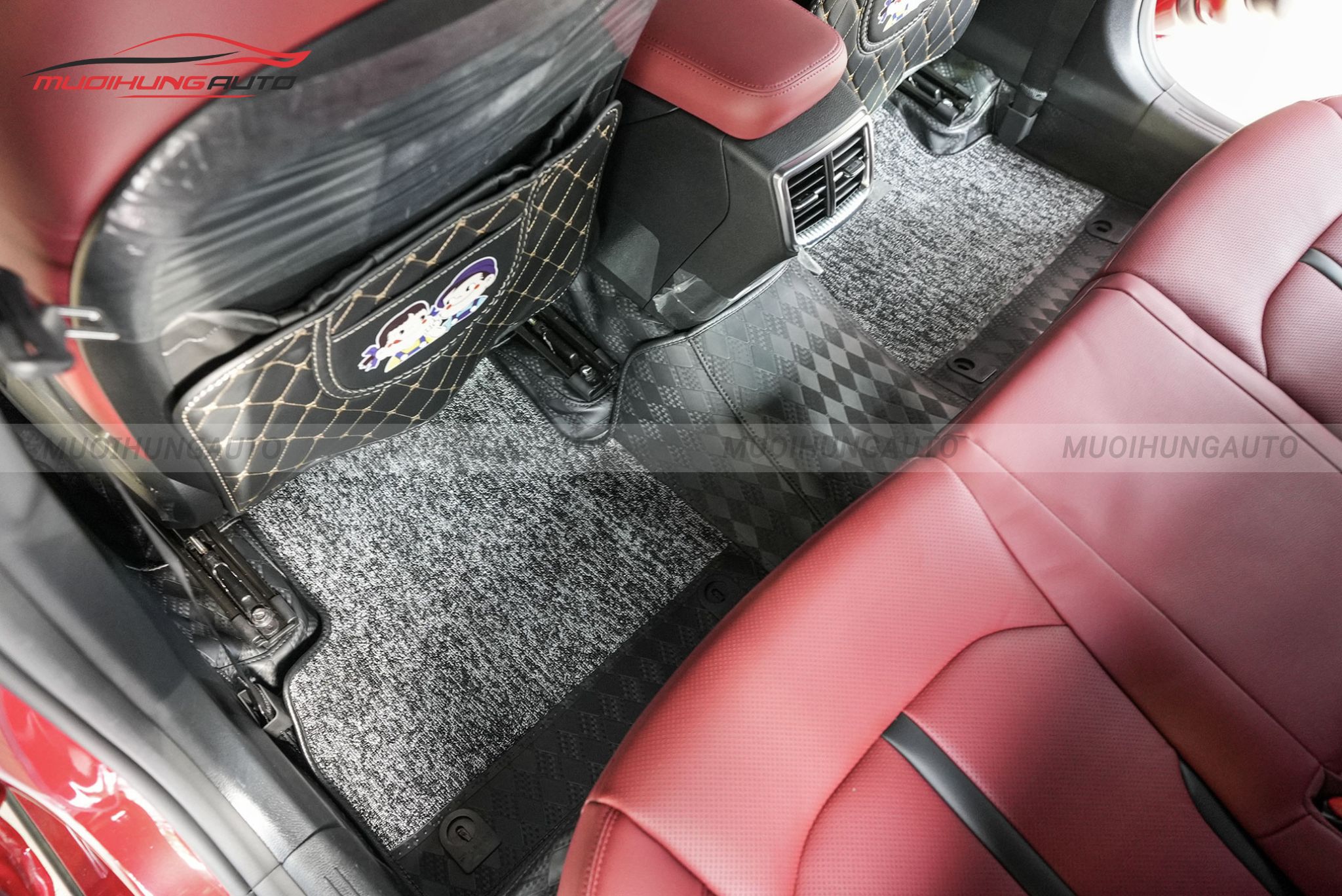 Thảm lót sàn Lavor cho Vinfast Minio Green