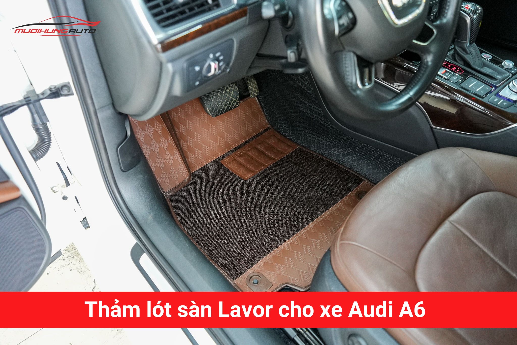 Thảm lót sàn Lavor cho xe Audi A6