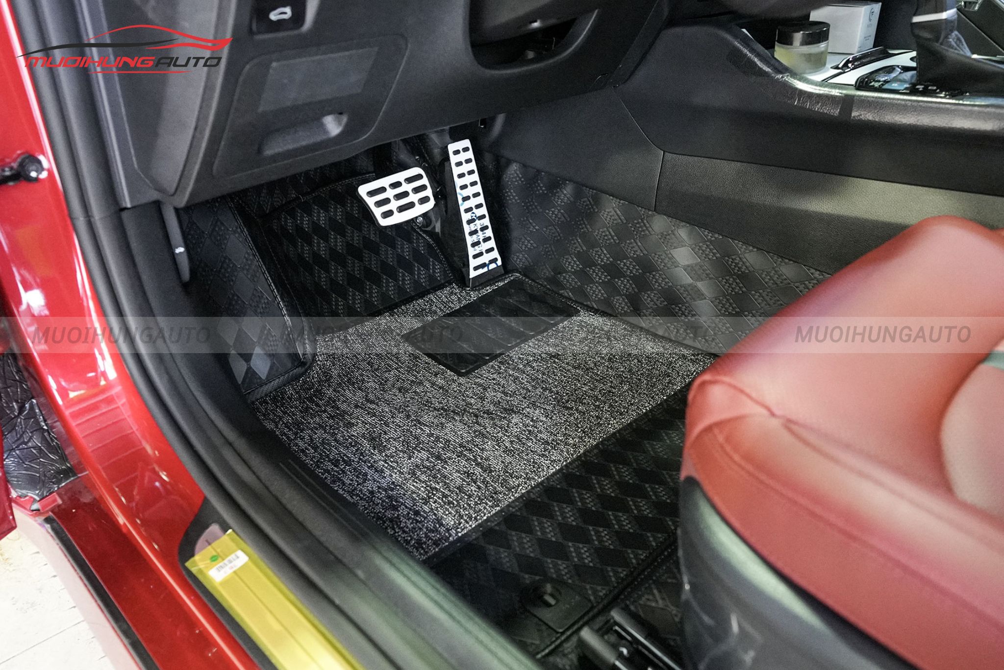 Thảm lót sàn Lavor cho xe Vinfast Minio Green