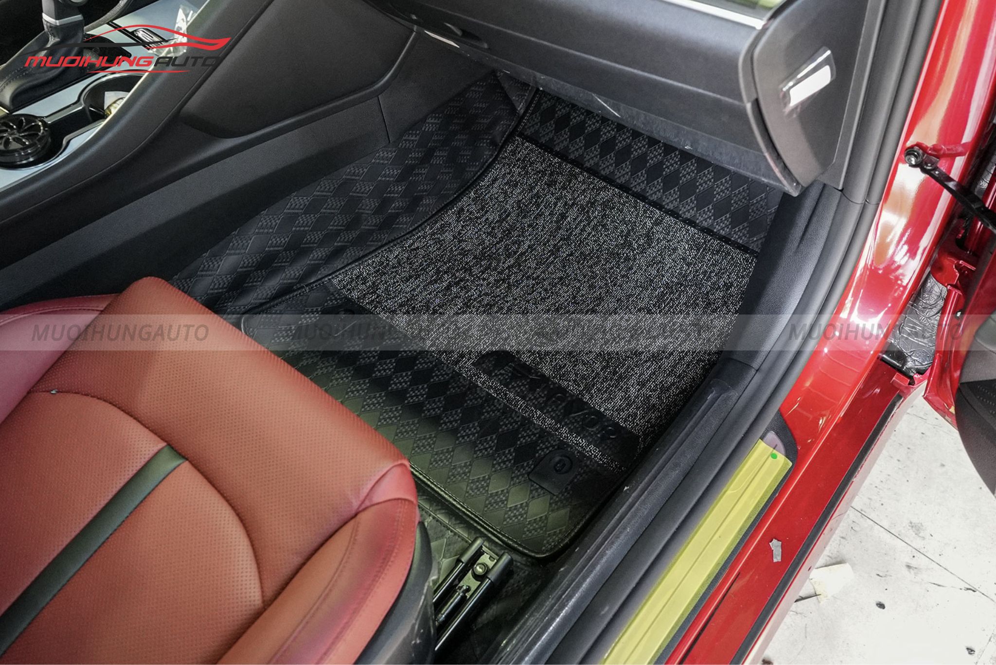 Thảm lót sàn Lavor xe Vinfast Minio Green