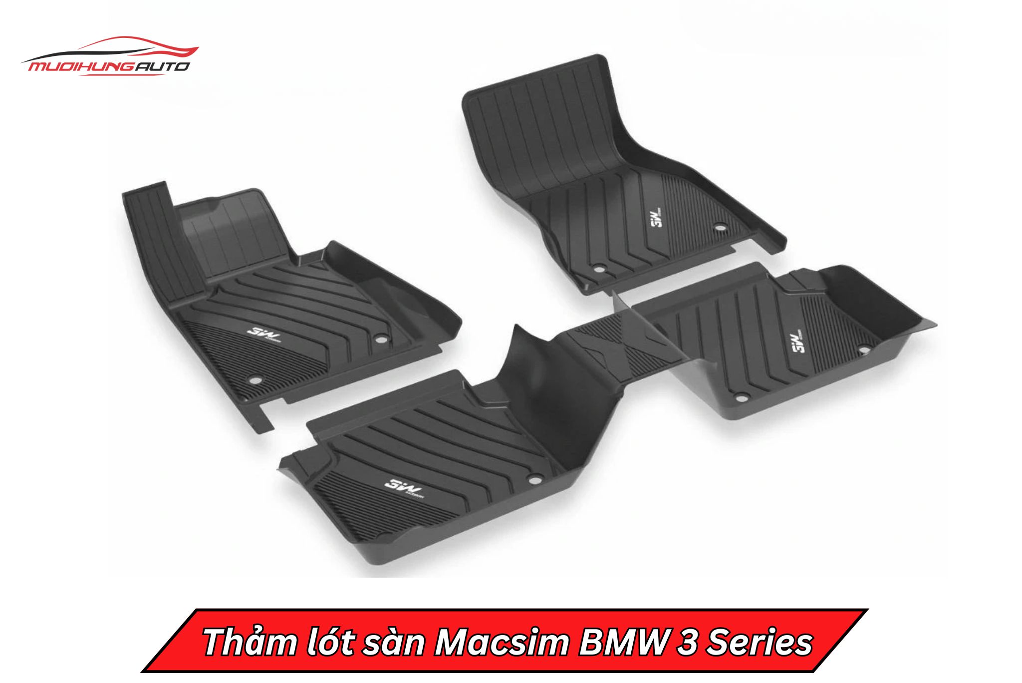 Thảm lót sàn Macsim 1 lớp ô tô BMW 3 Series